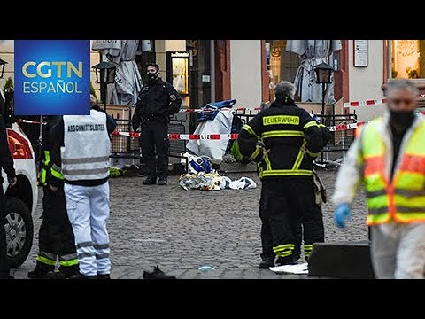 Un conductor invade una zona peatonal y provoca 5 muertos y 14 heridos en Trier, Alemania