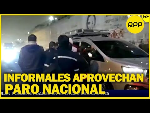 PERÚ: Lima, Callao, Trujillo, Pasco e Ica acatan el PARO DE TRANSPORTISTAS