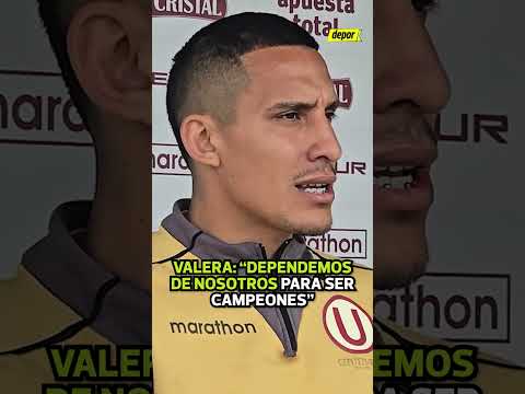 ÁLEX VALERA: Dependemos de nosotros mismos para ser BICAMPEONES en el CENTENARIO | Depor