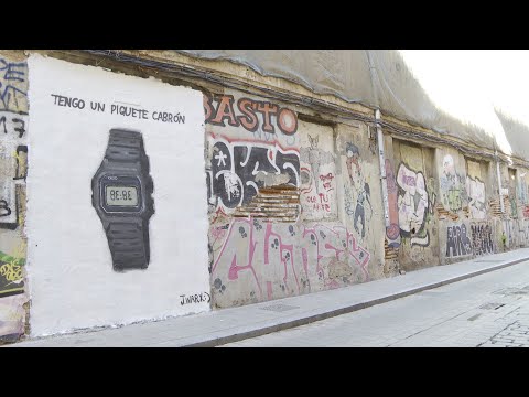 Un grafiti en Valencia plasma la polémica por la canción de Shakira