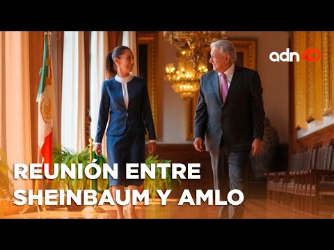 Así fue la primera reunión entre el presidente AMLO y la virtual presidenta, Claudia Sheinbaum