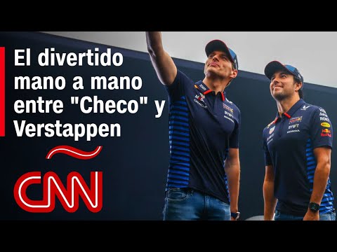 El equipo campeón de la Fórmula 1: Sergio Checo Pérez y Max Verstappen conversan sobre sus metas