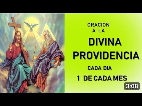 ORACIÓN A LA DIVINA PROVIDENCIA PARA COMENZAR EL MES DE DICIEMBRE 2024