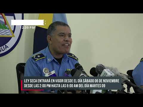 Conocé las medidas policiales a respetar para las Elecciones Nicaragua 2021
