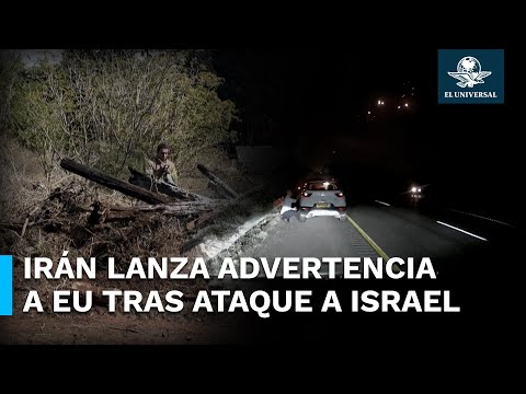 Tras ataque a Israel, Irán advierte que EU no debe intervenir