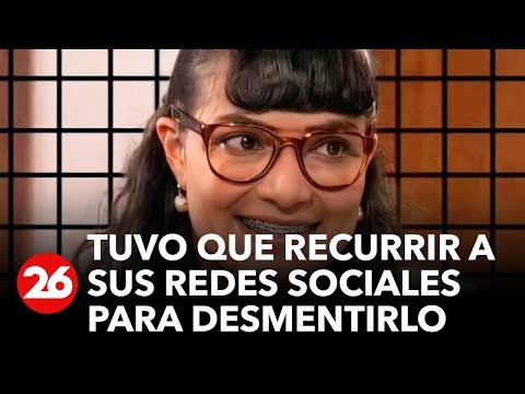 Ana María Orozco desmiente rumores sobre supuestas exigencias para participar en Betty la fea