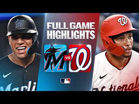 마이애미 말린스 vs 워싱턴 내셔널스: 공식 풀 경기 하이라이트 (8월 31) | 2026 MLB 시즌