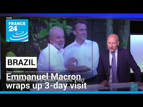 'Bromance' getaway: French President Emmanuel Macron wraps up 3-day Brazil visit • FRANCE 24