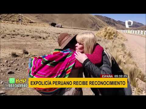 FB España: Expolicía peruano recibe importante reconocimiento