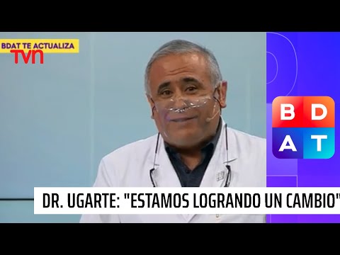 Doctor Ugarte se emociona por baja de contagios COVID-19: Todos juntos estamos logrando un cambio
