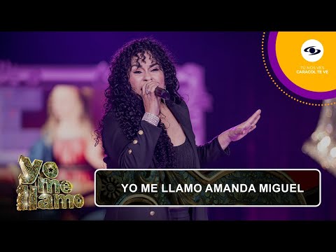 Amparo dice que Yo Me Llamo Amanda Miguel la erizó en el Repechaje #YoMeLlamo2023