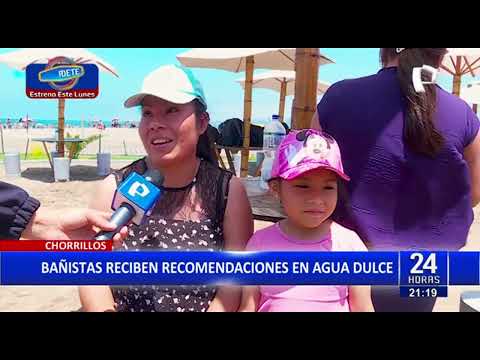 Chorrillos: realizan campañas de prevención en playa Agua Dulce