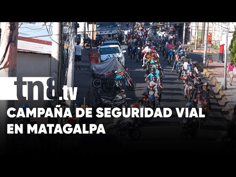 Matagalpa inicia el año con campaña de seguridad vial