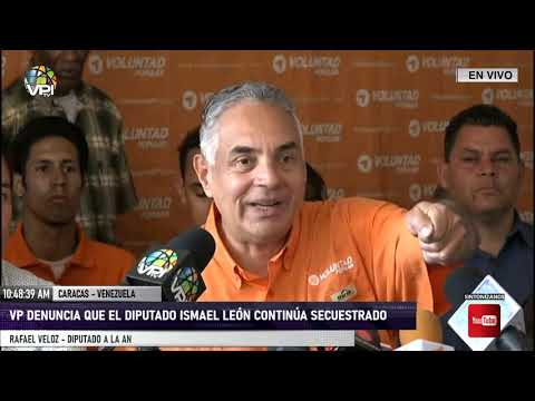 Caracas - VP exigió la libertad plena del diputado Ismael León - VPItv