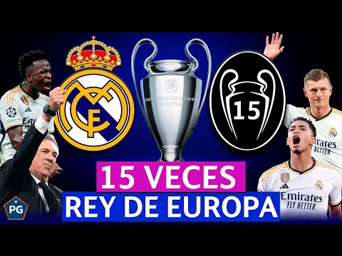 REAL MADRID CAMPEÓN CHAMPIONS LEAGUE 2024  REACCIÓN y ANÁLISIS15 DATOS MÁXIMOS CAMPEONES