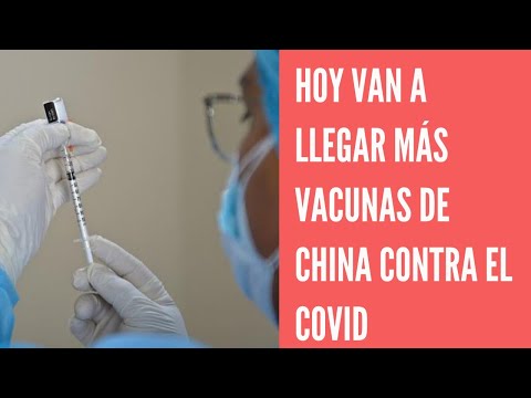 Hoy van a llegar 500 mil dosis de vacunas anticovid procedentes de china a la República Dominicana