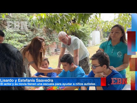 LISARDO Y SU NOVIA TIENEN UNA ESCUELA DE APOYO A NIÑOS CON AUTISMO