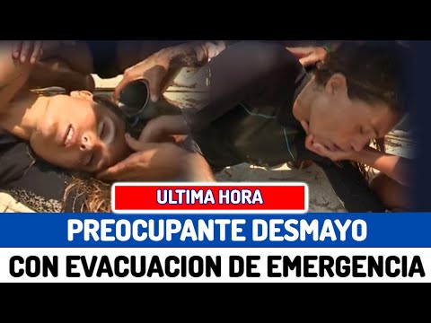 ALARMA EN Supervivientes EVACUACIÓN de EMERGENCIA en SUPERVIVIENTES 2024 con un PREOCUPANTE DESMAYO