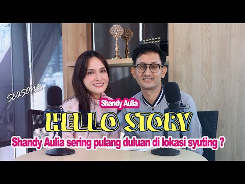 SHANDI AULIA MANDI HARUS PAKE AIR MINERAL??? - HELLO STORY SHANDY AULIA