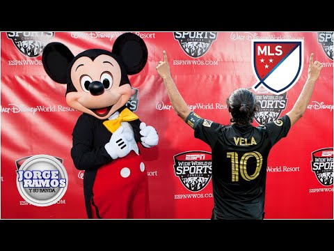 MLS EN DISNEY Mickey Mouse le abre las puertas de su casa al futbol | Jorge Ramos y Su Banda