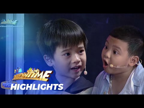 It's Showtime: Argus at Jaze, ginaya ang iconic scene sa 'Seven Sundays!' (Showing Bulilit)