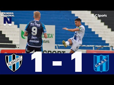 Almagro 1-1 San Telmo | Primera Nacional | Fecha 27 (Zona B)