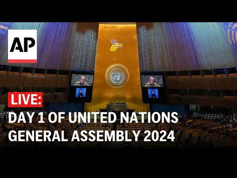 UN General Assembly 2024 LIVE: Biden delivers remarks on Day 1