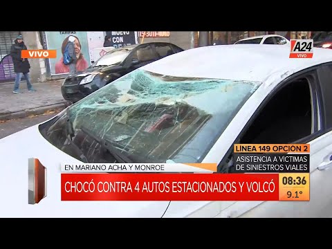 Violento choque en Villa Urquiza | A24