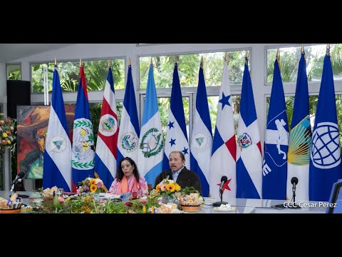 Presidentes de Centroamérica con Presidentes BID,  Banco Mundial y BCIE