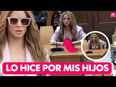 Shakira se declara Culpable: Así fue el juicio de la cantante, Sus palabras conmueven a todos