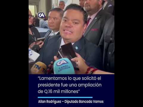 Declaraciones del diputado, Allan Rodríguez