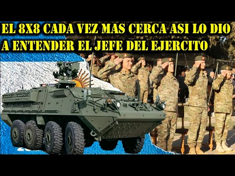 EL VCBR 8X8 CADA VEZ MAS CERCA SEGUN EL JEFE DEL EJERCITO CARLOS ALBERTO PRESTI.