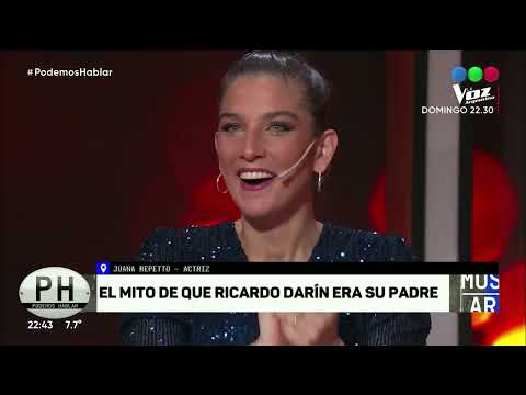 Juana Repetto admitió su parecido físico con Ricardo Darín - PH Podemos Hablar