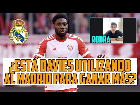 ALPHONSO DAVIES SIGUE SIENDO EL SIGUIENTE FICHAJE QUE QUIERE EL MADRID PERO EL BAYERN NO SE RINDE