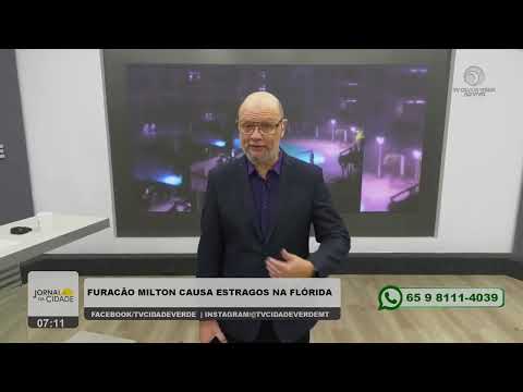 FURACÃO MILTON CAUSA ESTRAGOS NA FLÓRIDA