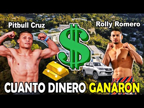 Mira cuanto ganaron Pitbull Cruz en la pelea contra Rolly Romero por peso ligero ESTO GANÓ resumen