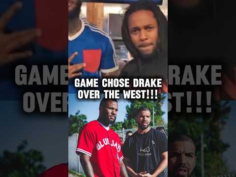 THE GAME CHOSE DRAKE OVER THE WEST COAST! #kendricklamar #drake #thegame #shorts