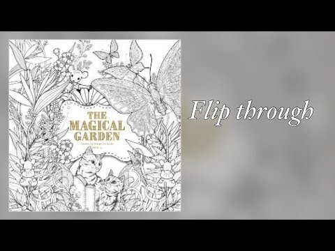 Download Youtube mp3 Mel KinglThe Magical GardenColoring BookFlip Through