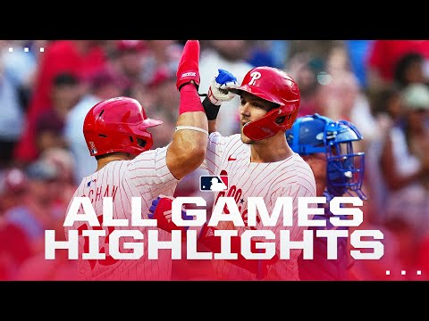 Highlights from ALL games on 7/9! (Phillies go off on Dodgers, Reds rookies INSANE start!)