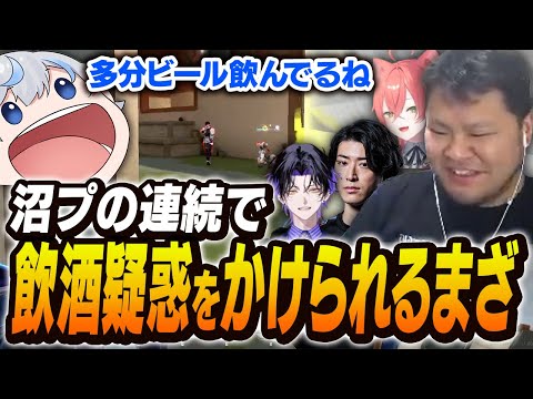 コンペ中に飲酒疑惑が浮上!? チームメンバーも困惑する沼プレイを見せるまざーがこちら【まざー3 MOTHER3 あじゃ 麻倉シノ 獅子堂あかり Clutch_Fi VALORANT】