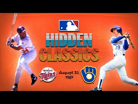 Twins Kirby Pucketts INSANE game (6-for-6, 2 HRs, robs homer) vs. Brewers! | Hidden Classics