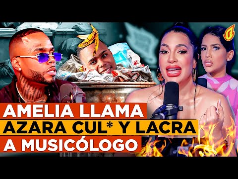 AMELIA ALCANTARA LLAMA LACRA Y AZARA CUL* A MUSICÓLOGO POR HUMILLAR A ANA CAROLINA EN ENTREVISTA