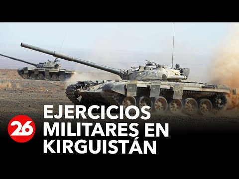 Ejercicios militares en Kirguistán