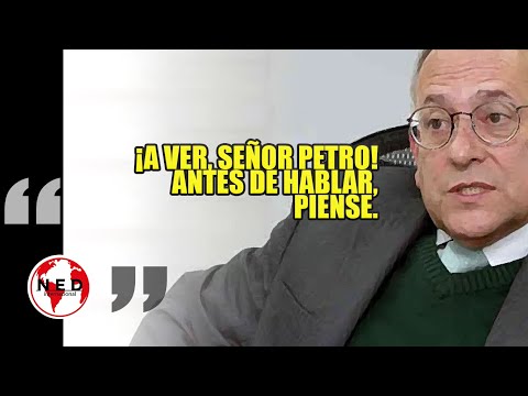 PETRO CARGA OTRA VEZ CONTRA ANTIOQUIA  José Obdulio Gaviria aclara al Presidente Petro