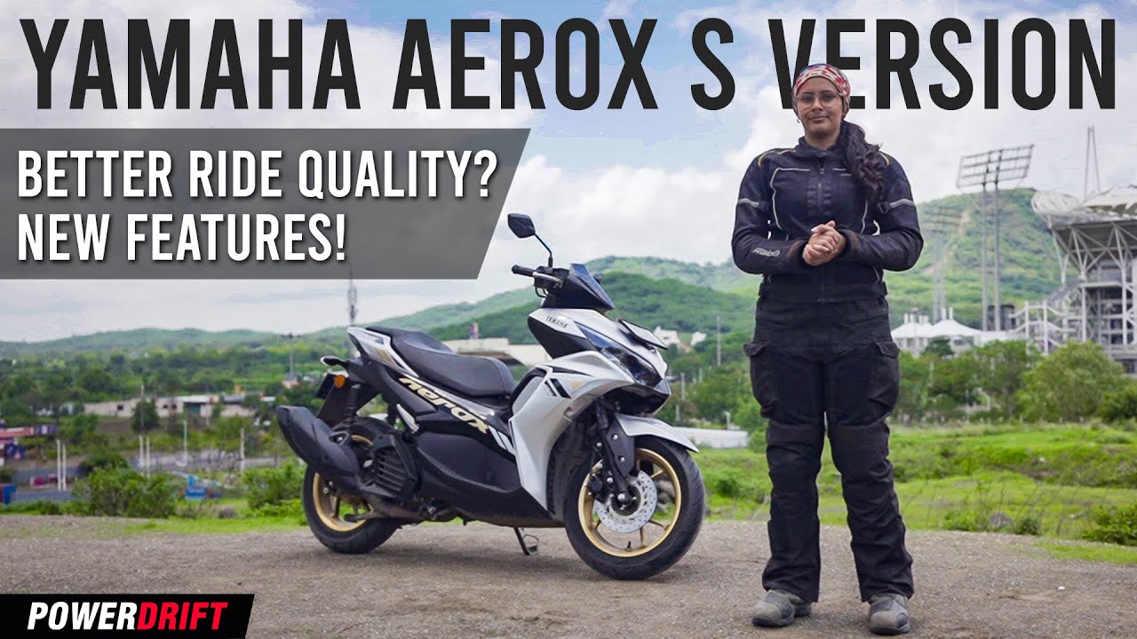 2024 Yamaha Aerox S | Is it worth the ?1.51 Lakh price tag? | PowerDrift