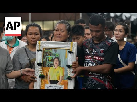 Funeral held for students and teachers killed in Thailand school bus fire