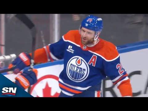 Oilers Leon Draisaitl Taps In 400th Career Goal On Power Play vs. Flames