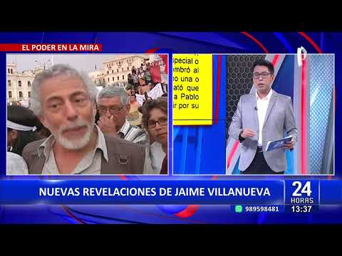 Jaime Villanueva implica a altos funcionarios y periodista en declaraciones al Ministerio Público