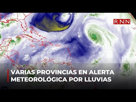 Varias provincias en alerta meteorológica por lluvias