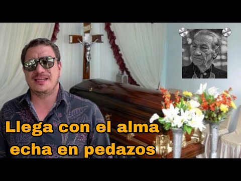 Pavel Moreno llega al funeral a darle el último adiós a La Gilbertona